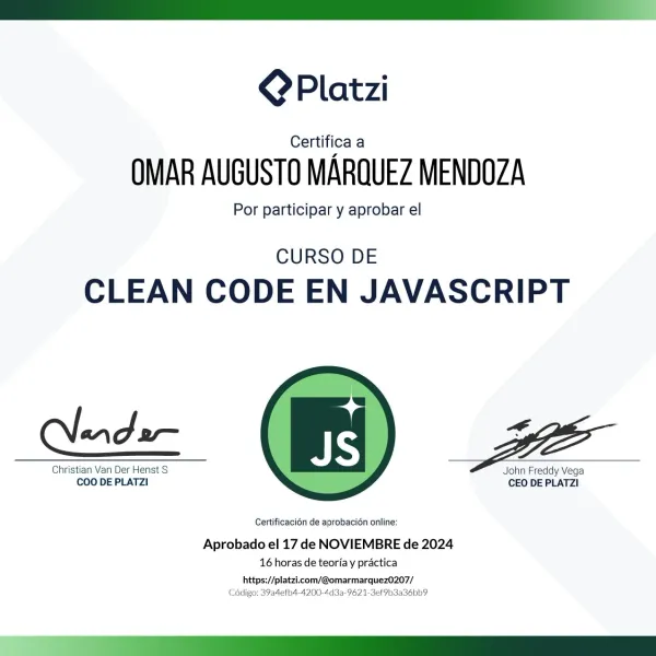 CleanCodeenJavascript